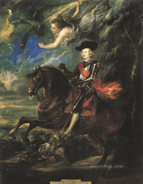  pet Oil Painting - The Cardinal Infante Baroque Peter Paul Rubens
